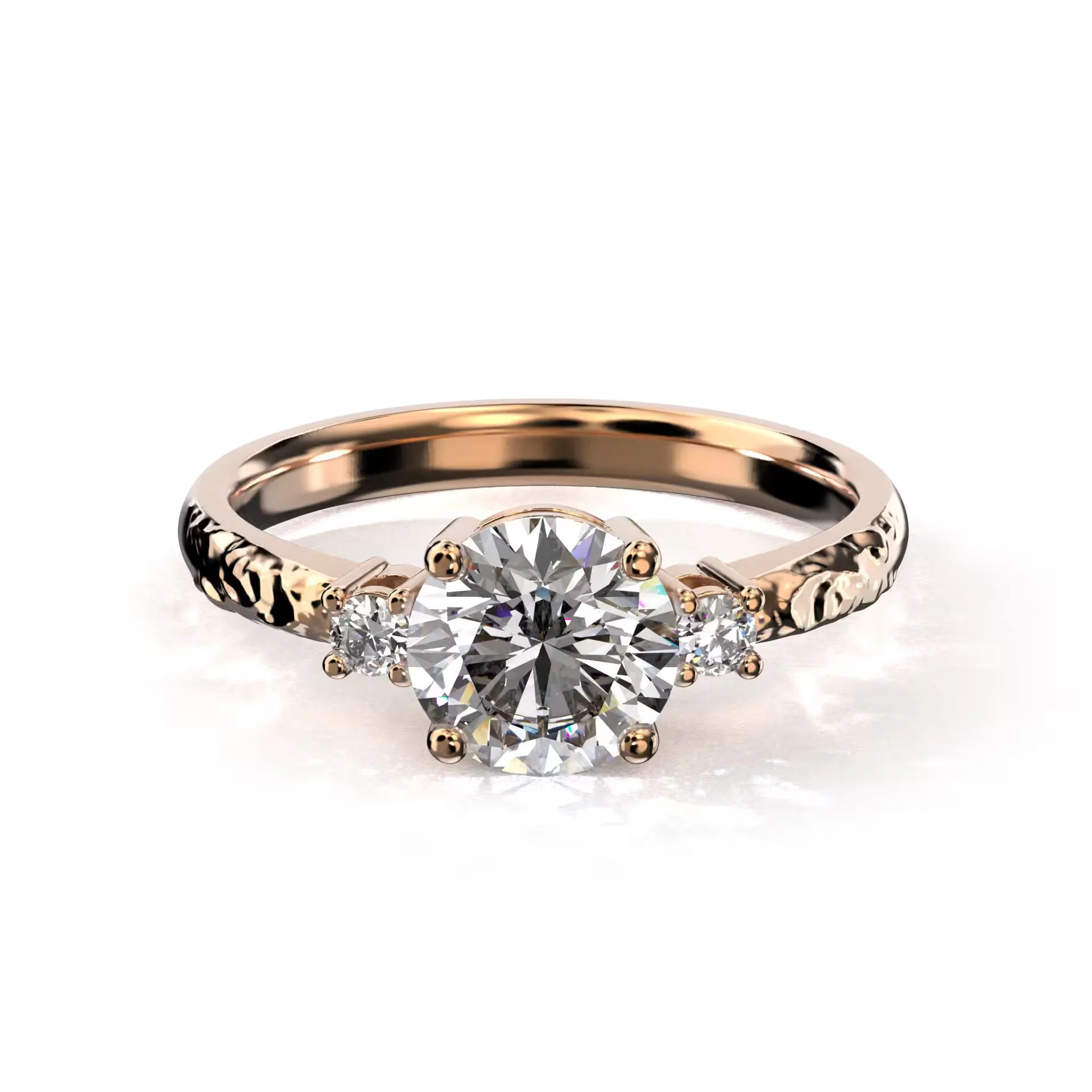Kihlasõrmus "Adeline" - Keefirivunts