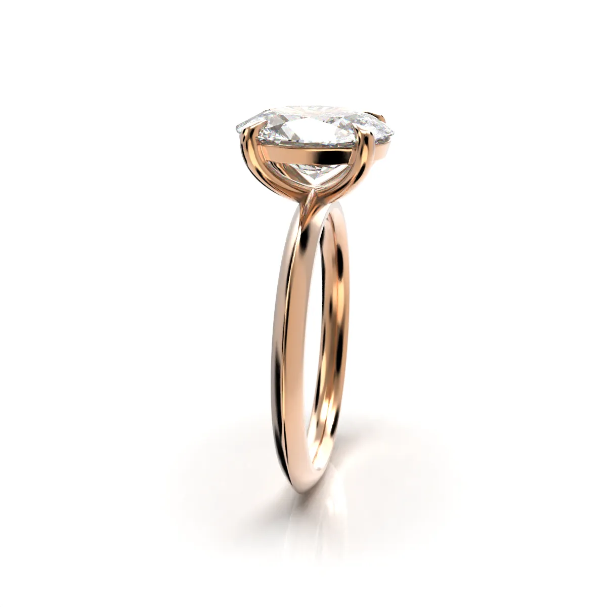 Engagement ring "Kelly Oval" - Keefirivunts