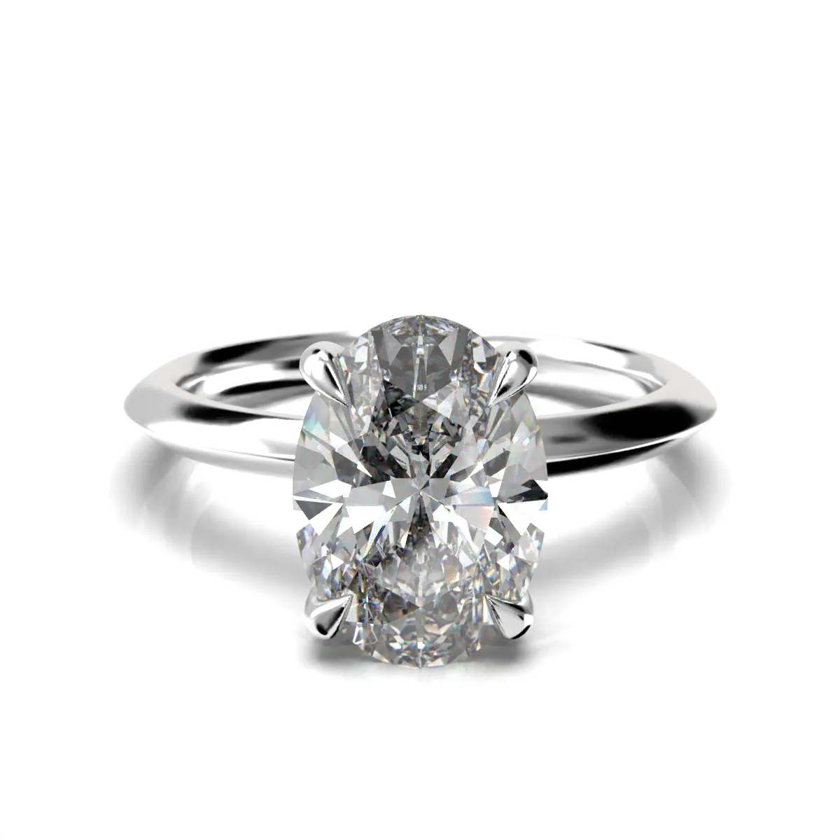 Engagement ring "Kelly Oval" - Keefirivunts