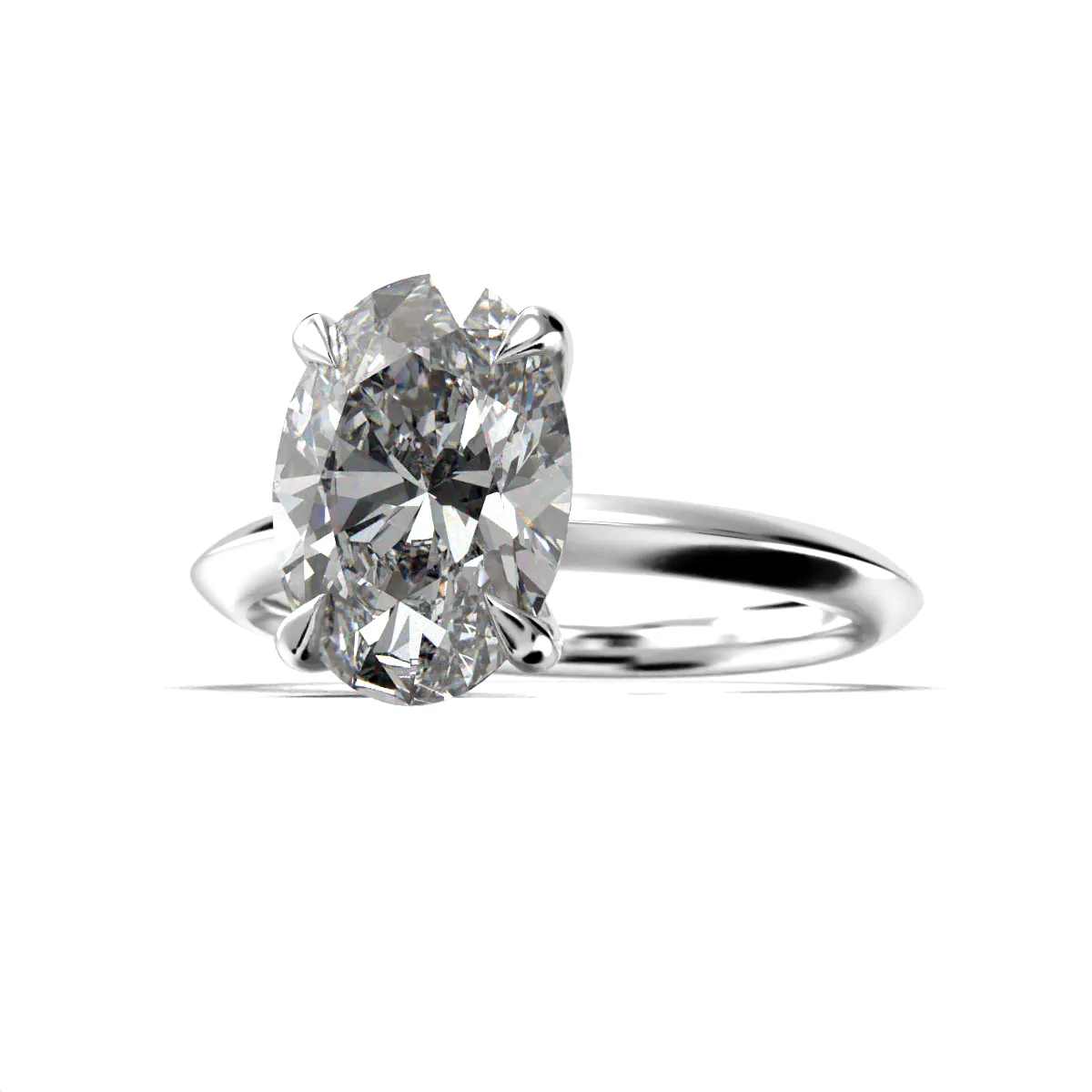 Engagement ring "Kelly Oval" - Keefirivunts