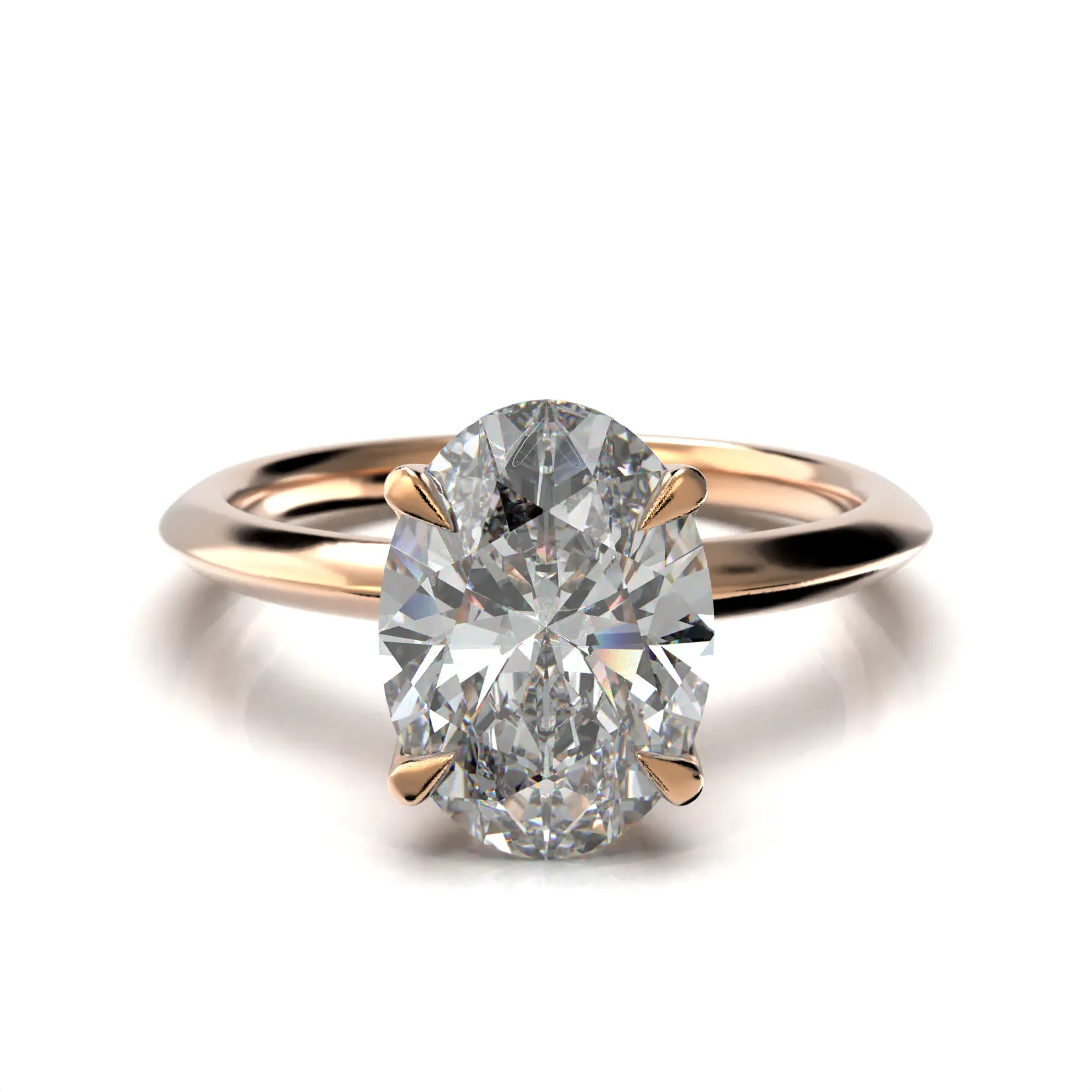 Engagement ring "Lily Oval" - Keefirivunts