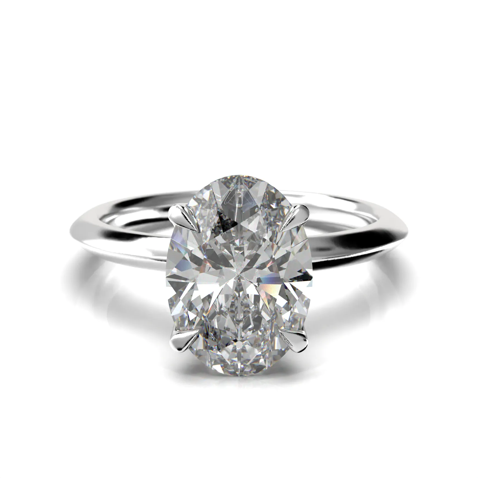 Engagement ring "Lily Oval" - Keefirivunts