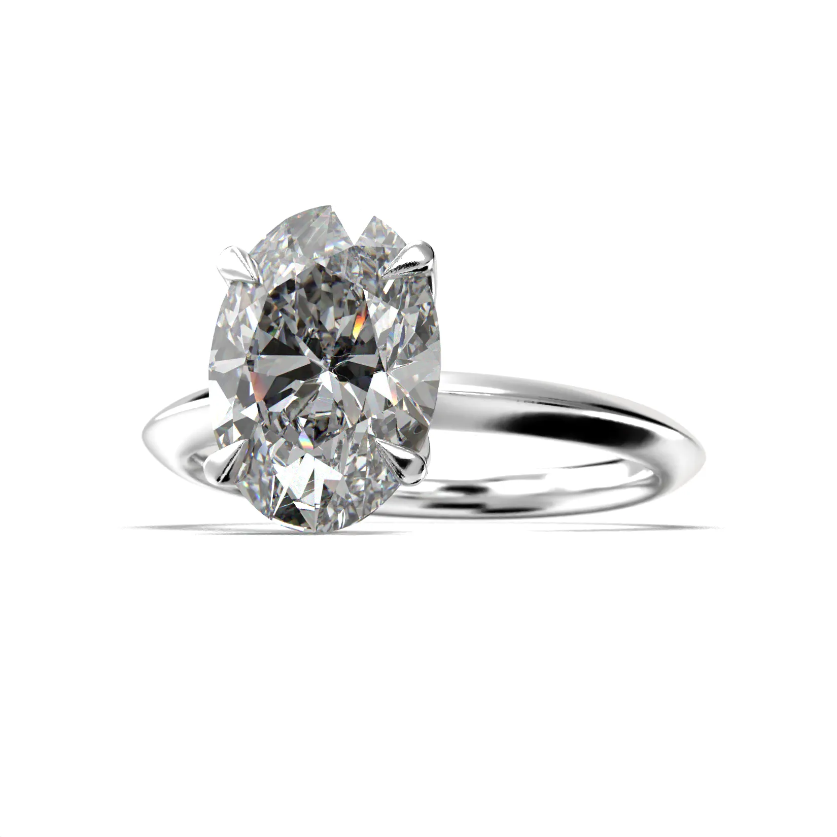 Engagement ring "Lily Oval" - Keefirivunts