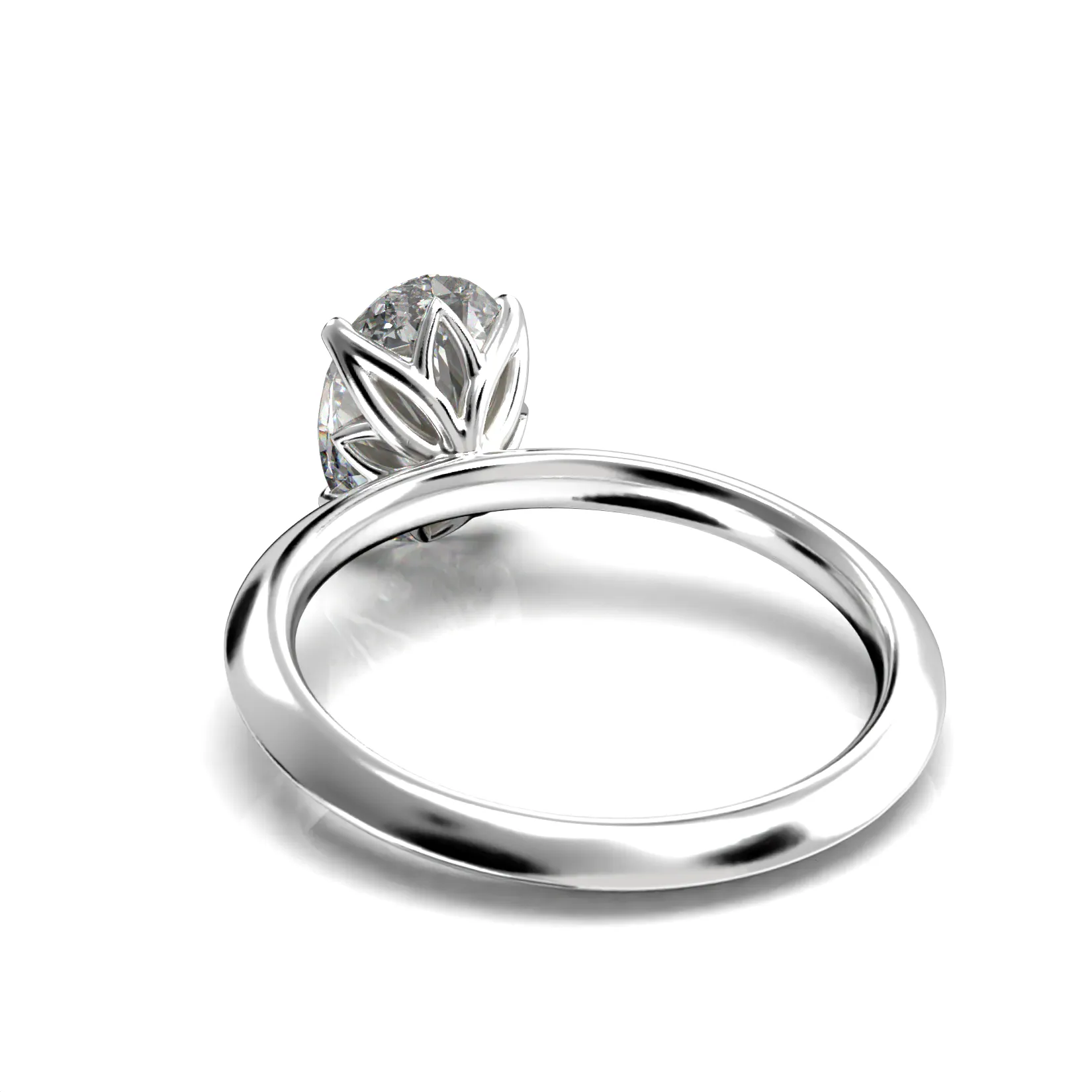 Engagement ring "Lily Oval" - Keefirivunts