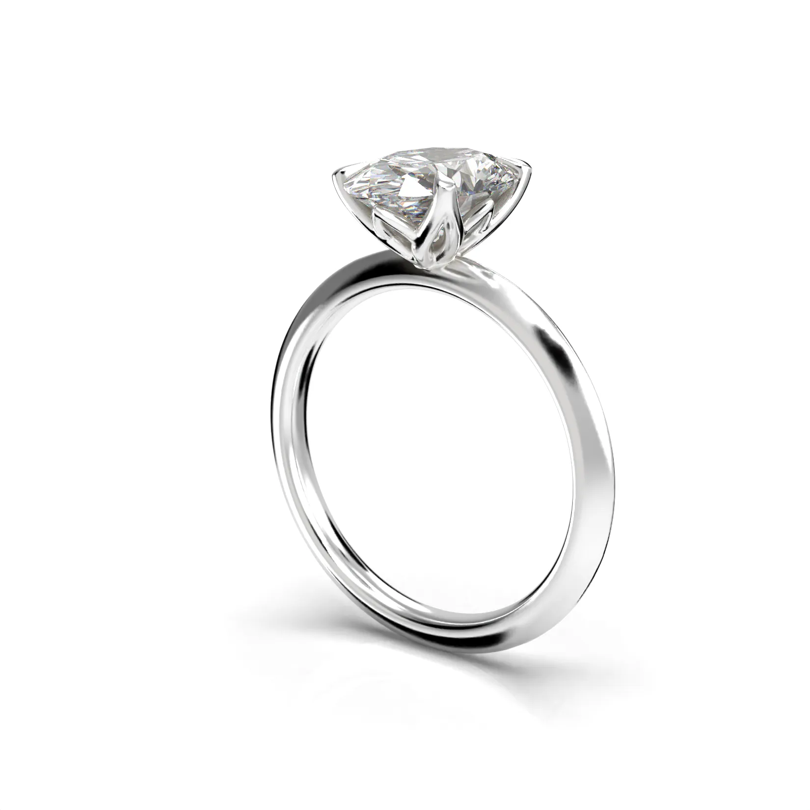 Engagement ring "Lily Oval" - Keefirivunts