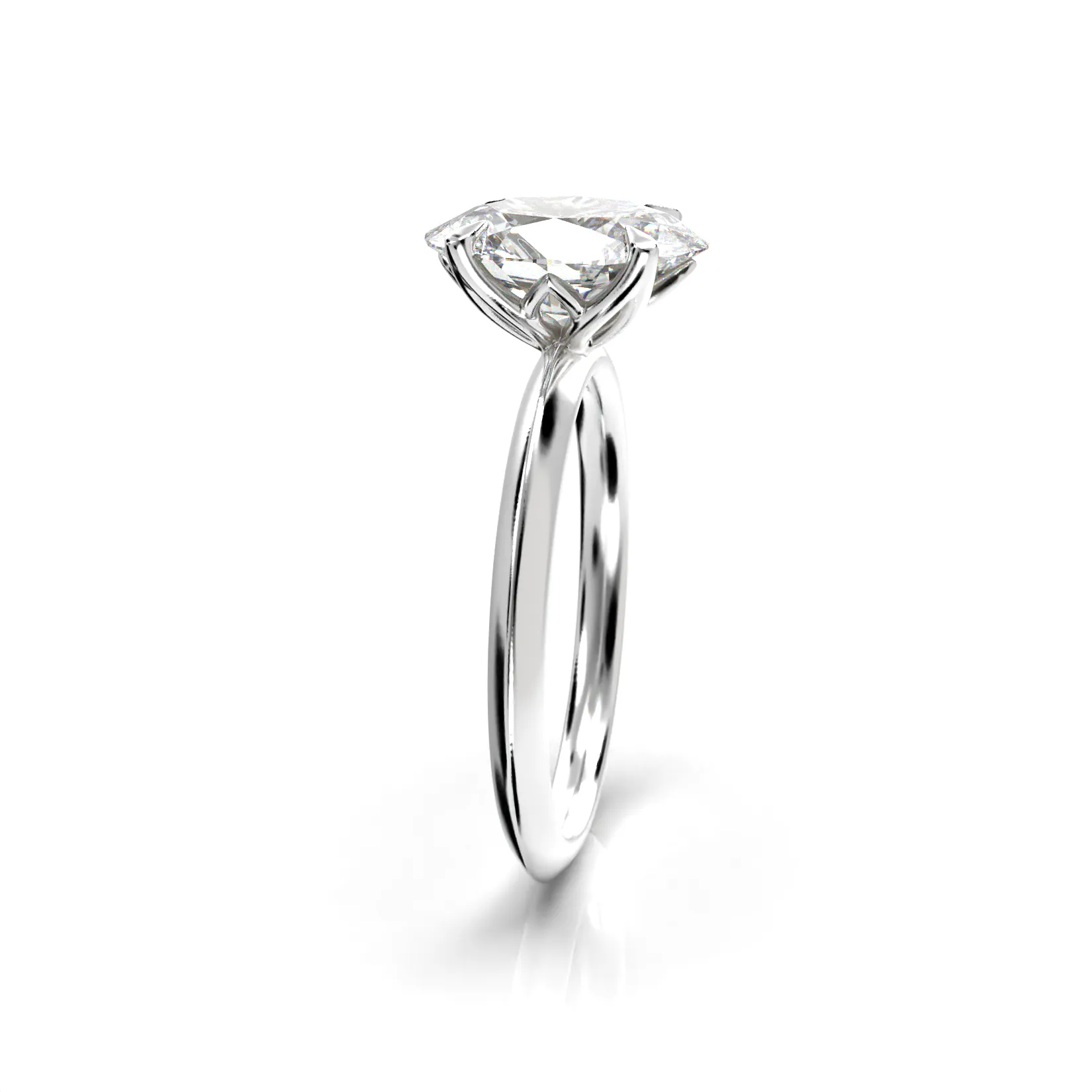 Engagement ring "Lily Oval" - Keefirivunts