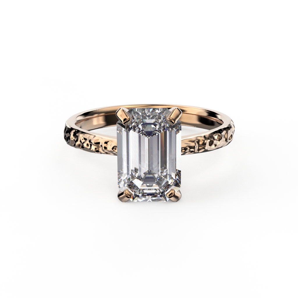 Suure kiviga kihlasõrmus, emerald cut, Keefirivunts, Kihlasõrmused, Eesti Disain, Käsitöö, kullassepp, kuldehted, kihlasõrmus, teemantiga sõrmus, teemant sõrmus, laboris kasvatatud teemant, laboriteemant, moissaniit, lab grown diamond engagement ring, engagement rings, estonian design, eestis toodetud, abielusõrmused