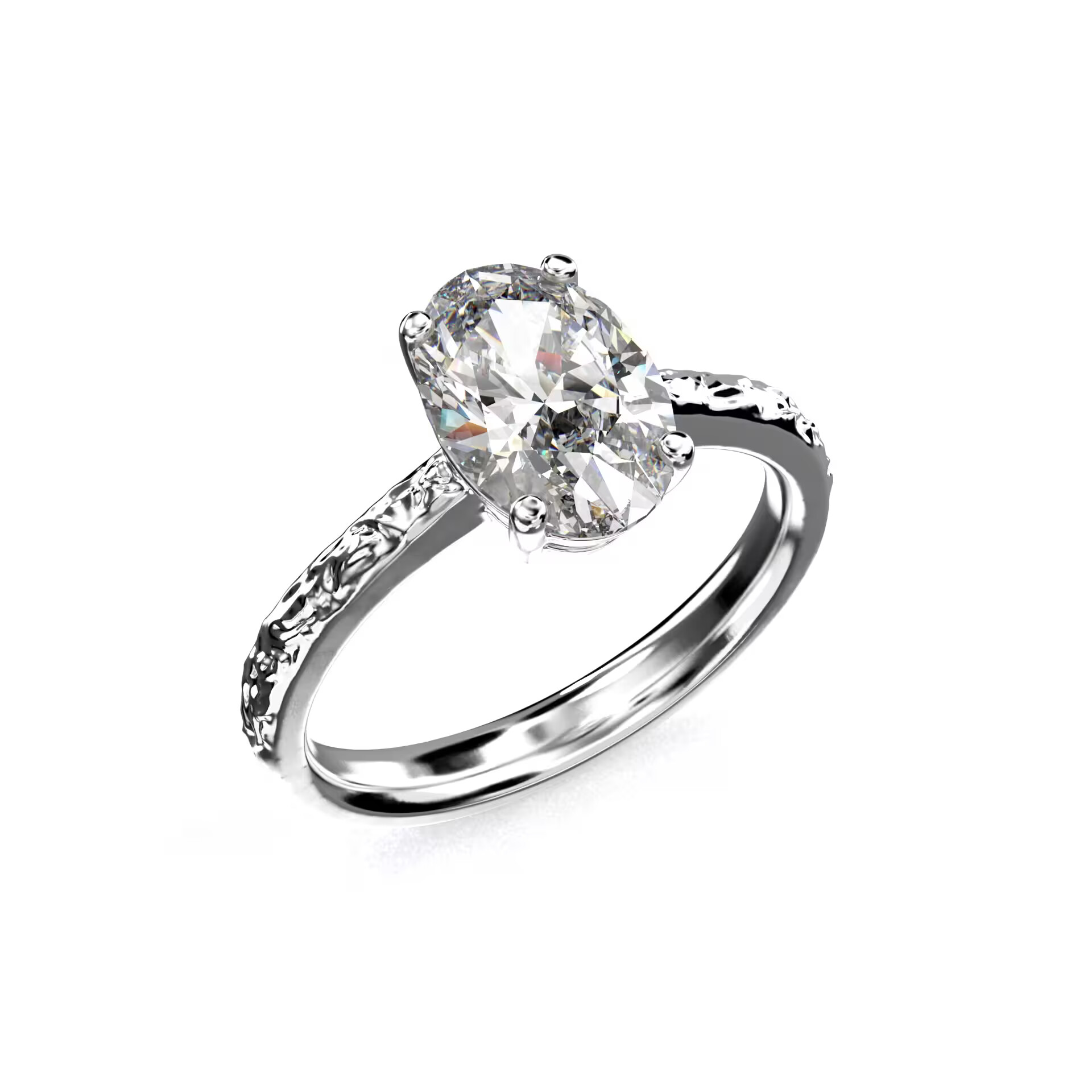 Kihlasõrmus "Grace III" - Keefirivunts