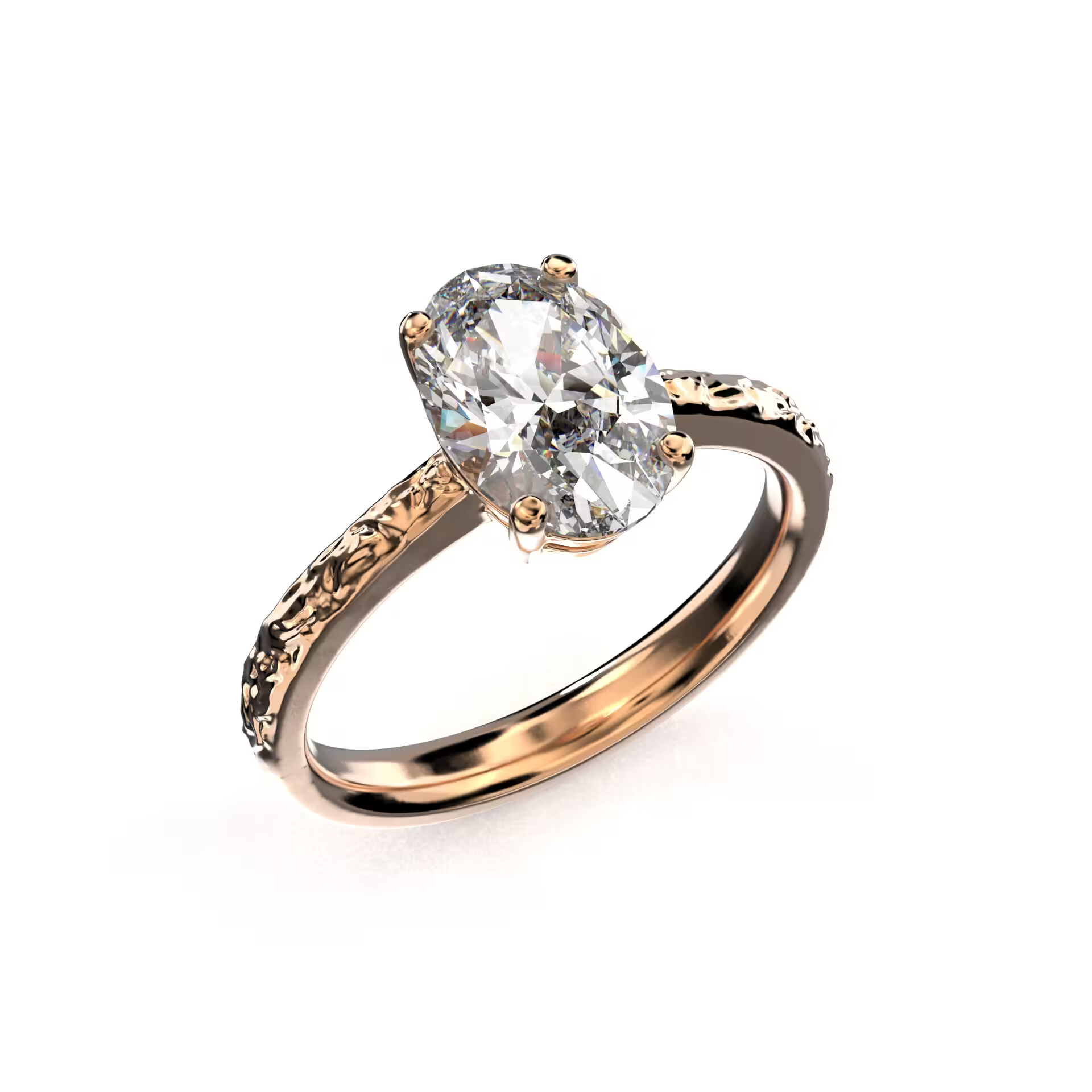 Kihlasõrmus "Grace III" - Keefirivunts